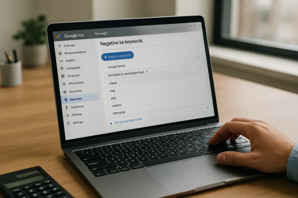 Missing Negative Keywords