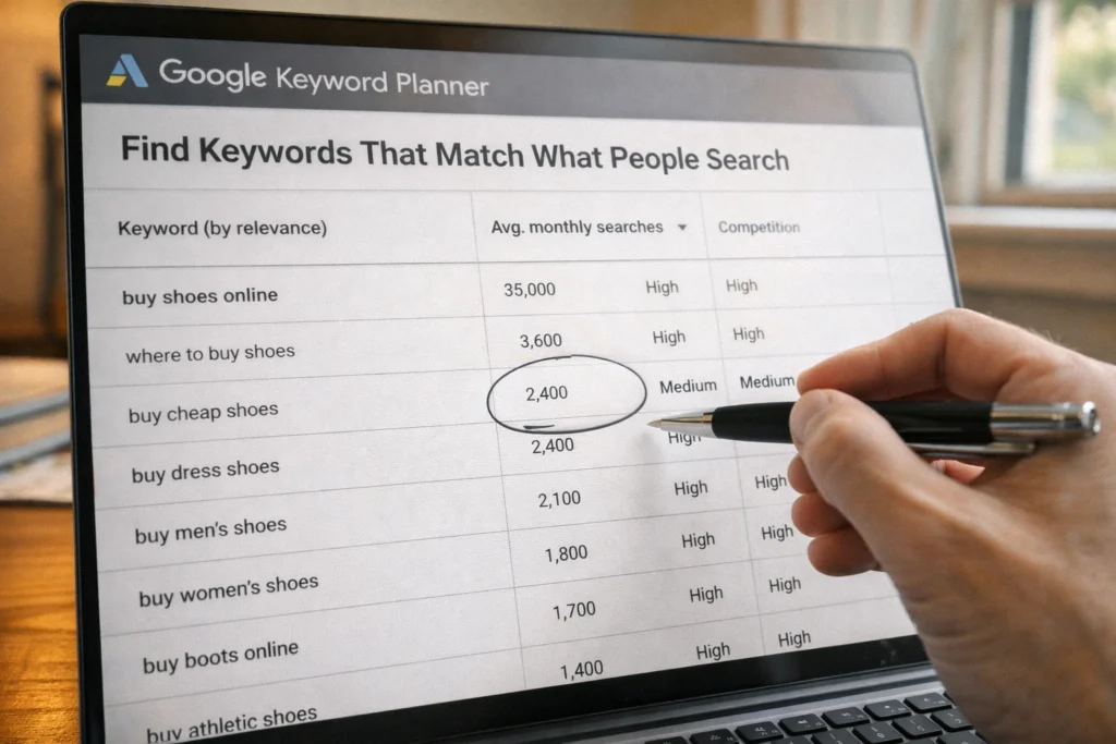 Find Keywords That Match What People Search