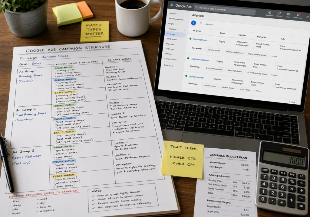 Your First Google Ads Campaign: Settings Most Businesses Rush Past
