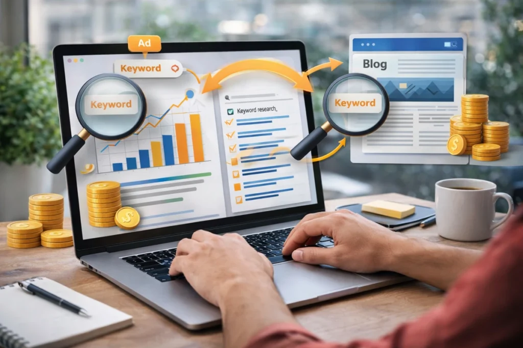 Sharing Keywords Between Paid and Organic Search