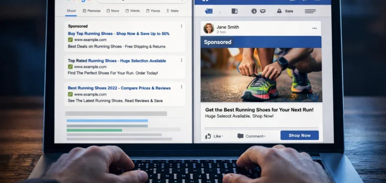 Google Ads vs Facebook ads