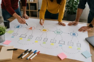 Customer journey planning for search marketing